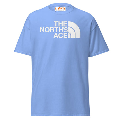 The North’s Ace Funny Parody Logo T-Shirt - Carolina Blue - T-Shirts Online