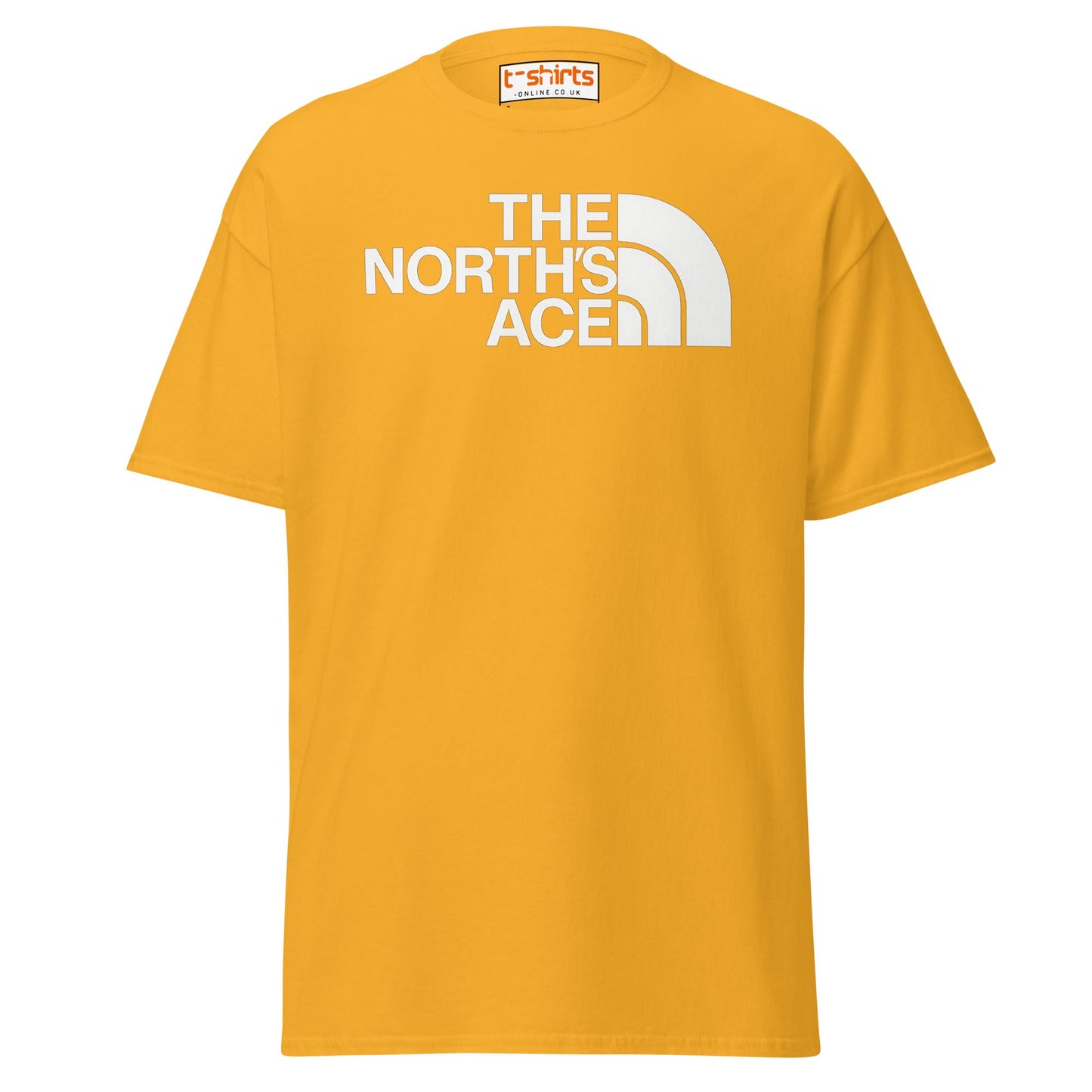 The North’s Ace Funny Parody Logo T-Shirt - Gold - T-Shirts Online