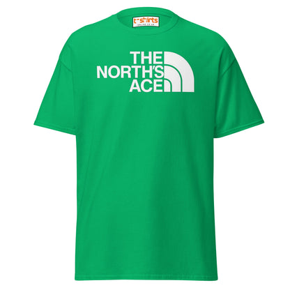 The North’s Ace Funny Parody Logo T-Shirt - Irish Green - T-Shirts Online