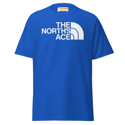 The North’s Ace Funny Parody Logo T-Shirt - Royal - T-Shirts Online