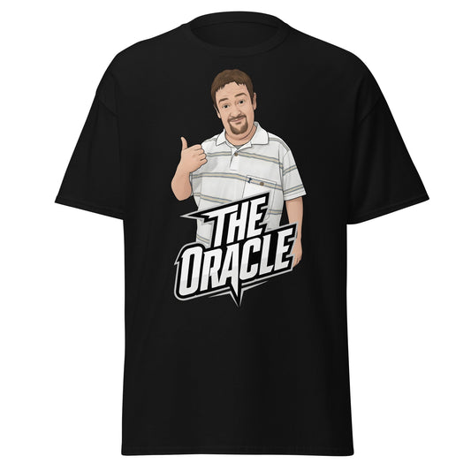 The Oracle Benidorm T-Shirt | Geoff Maltby Funny Fan Tee - Black - T-Shirts Online