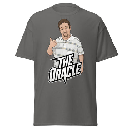 The Oracle Benidorm T-Shirt | Geoff Maltby Funny Fan Tee - Charcoal - T-Shirts Online