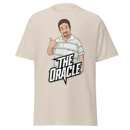 The Oracle Benidorm T-Shirt | Geoff Maltby Funny Fan Tee - Natural - T-Shirts Online