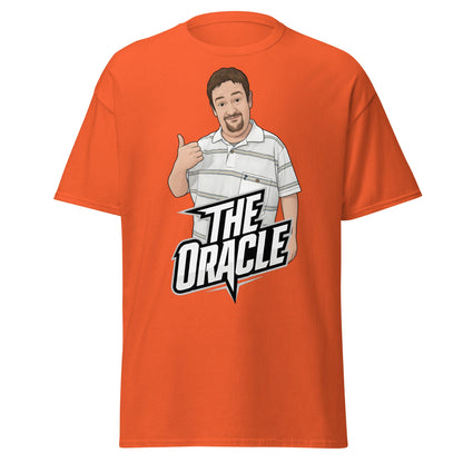 The Oracle Benidorm T-Shirt | Geoff Maltby Funny Fan Tee - Orange - T-Shirts Online