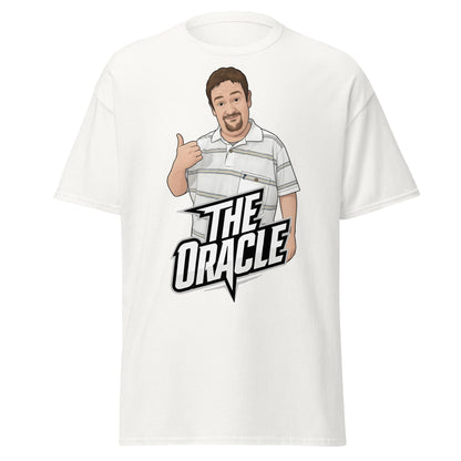 The Oracle Benidorm T-Shirt | Geoff Maltby Funny Fan Tee - White - T-Shirts Online