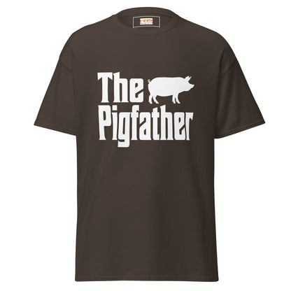 The Pigfather | Farmer T-Shirt - Dark Chocolate - T-Shirts Online