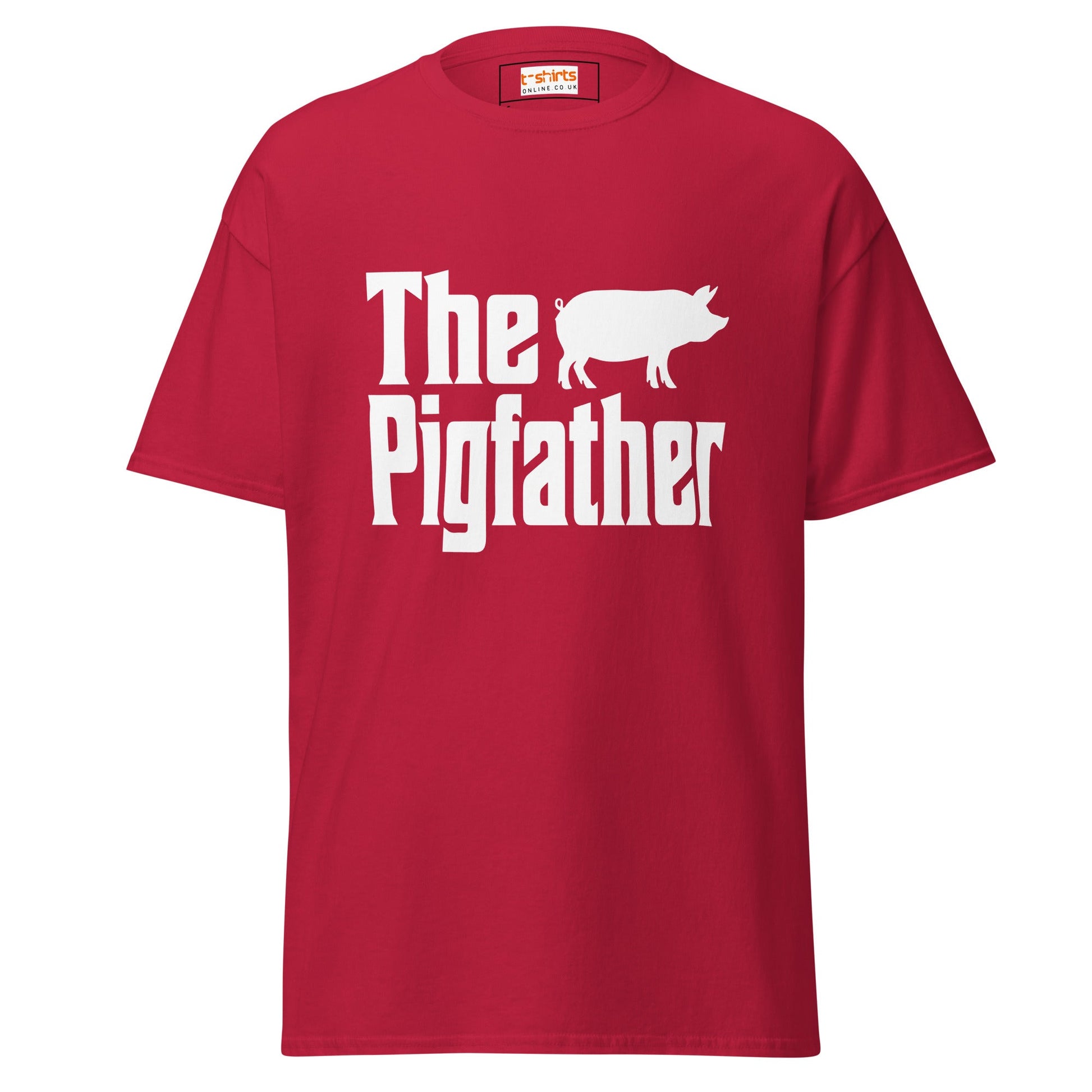 The Pigfather | Farmer T-Shirt - Cardinal - T-Shirts Online