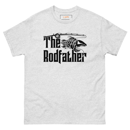 The Rodfather | Men's Fishing T-Shirt - Ash - T-Shirts Online