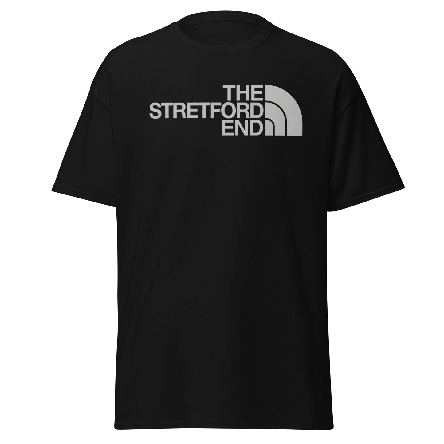 The Stretford End T-Shirt | Manchester Football Fan Tee - Black - T-Shirts Online