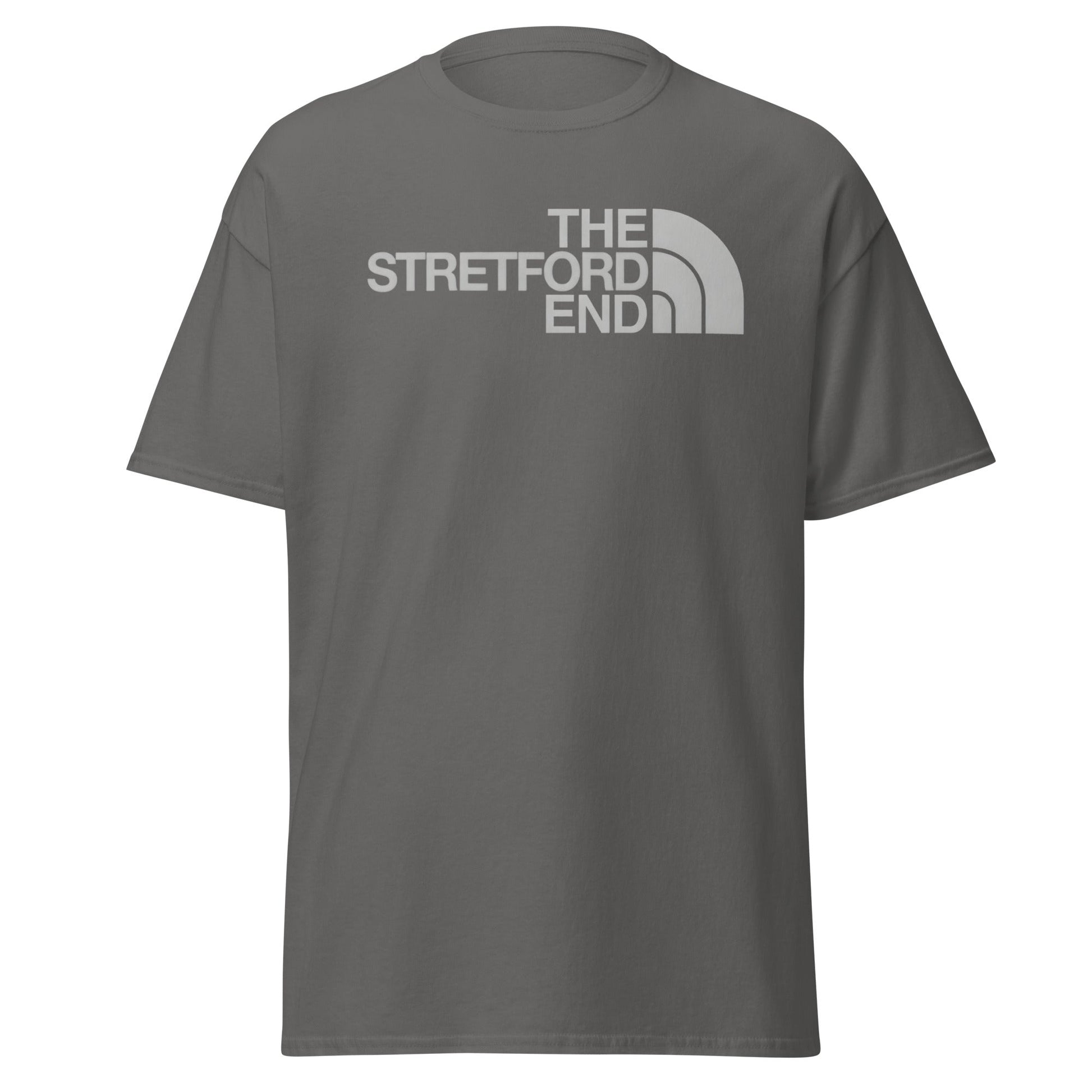 The Stretford End T-Shirt | Manchester Football Fan Tee - Charcoal - T-Shirts Online