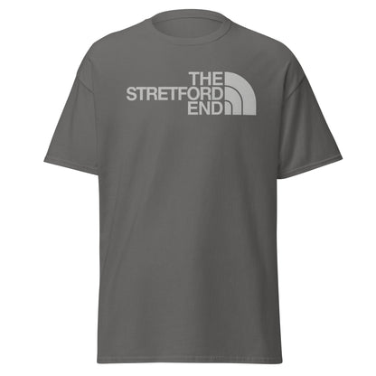 The Stretford End T-Shirt | Manchester Football Fan Tee - Charcoal - T-Shirts Online