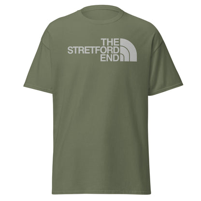 The Stretford End T-Shirt | Manchester Football Fan Tee - Military Green - T-Shirts Online