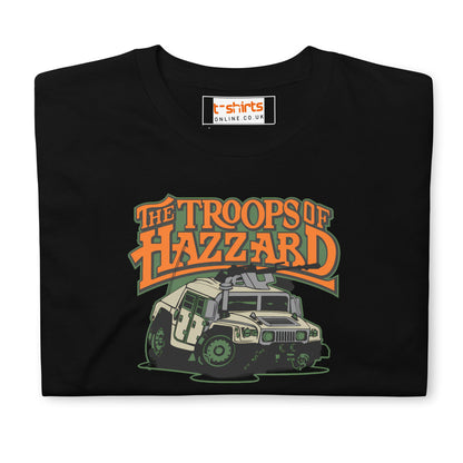 The Troops of Hazzard T-Shirt | Armed Forces T-Shirt - Black - T-Shirts Online