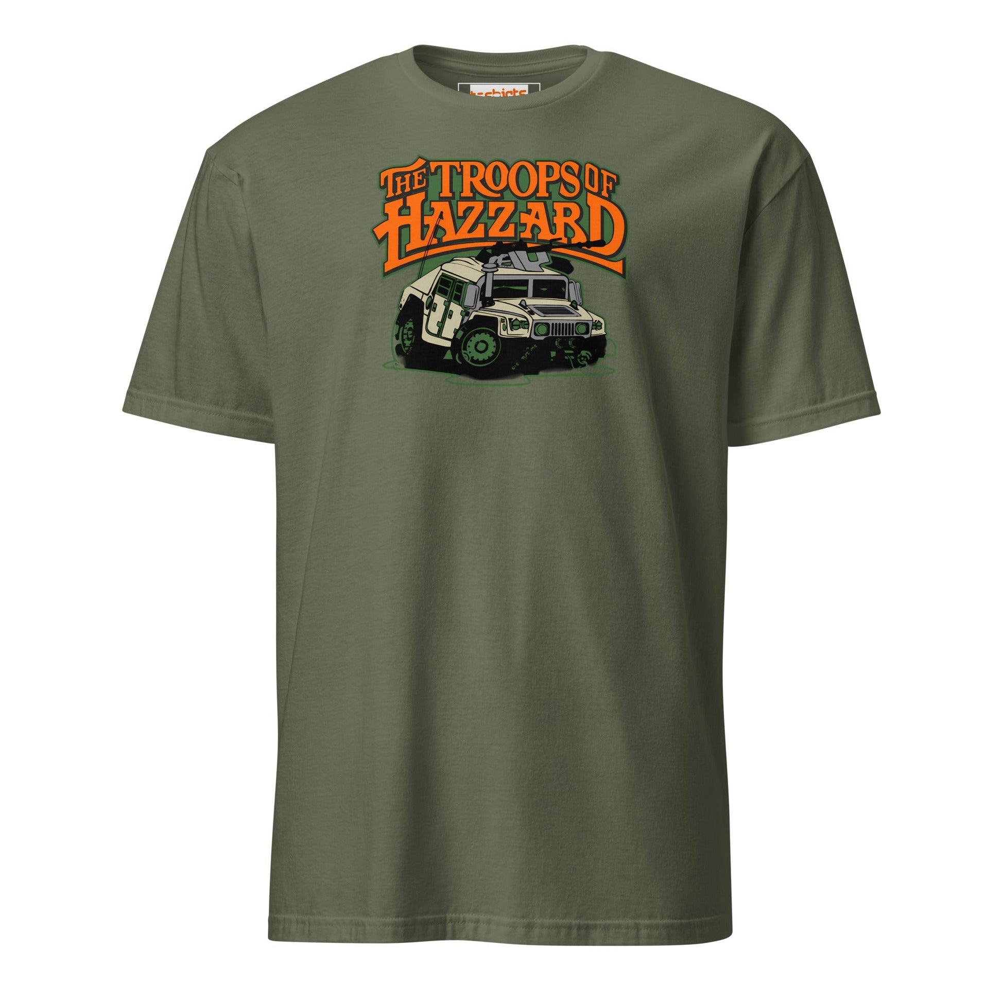 The Troops of Hazzard T-Shirt | Armed Forces T-Shirt - Military Green - T-Shirts Online