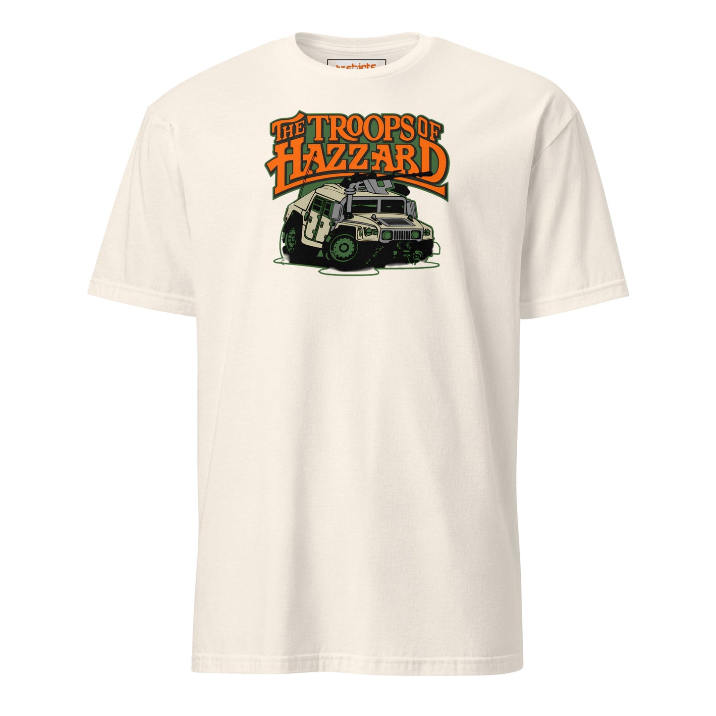The Troops of Hazzard T-Shirt | Armed Forces T-Shirt - Natural - T-Shirts Online