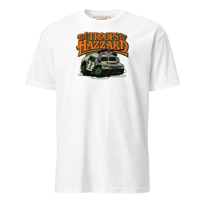 The Troops of Hazzard T-Shirt | Armed Forces T-Shirt - White - T-Shirts Online