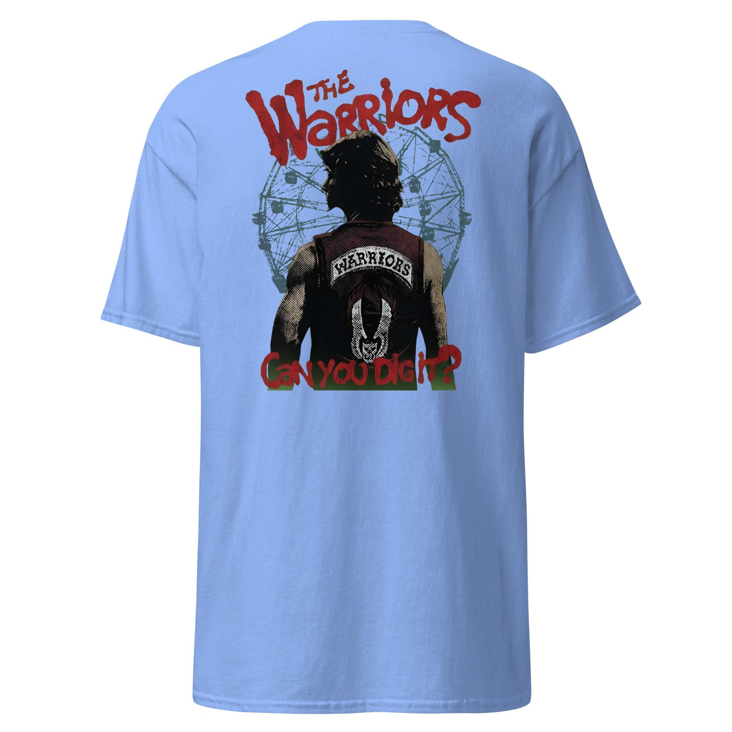 The Warriors Can You Dig It T-Shirt - Carolina Blue - T-Shirts Online
