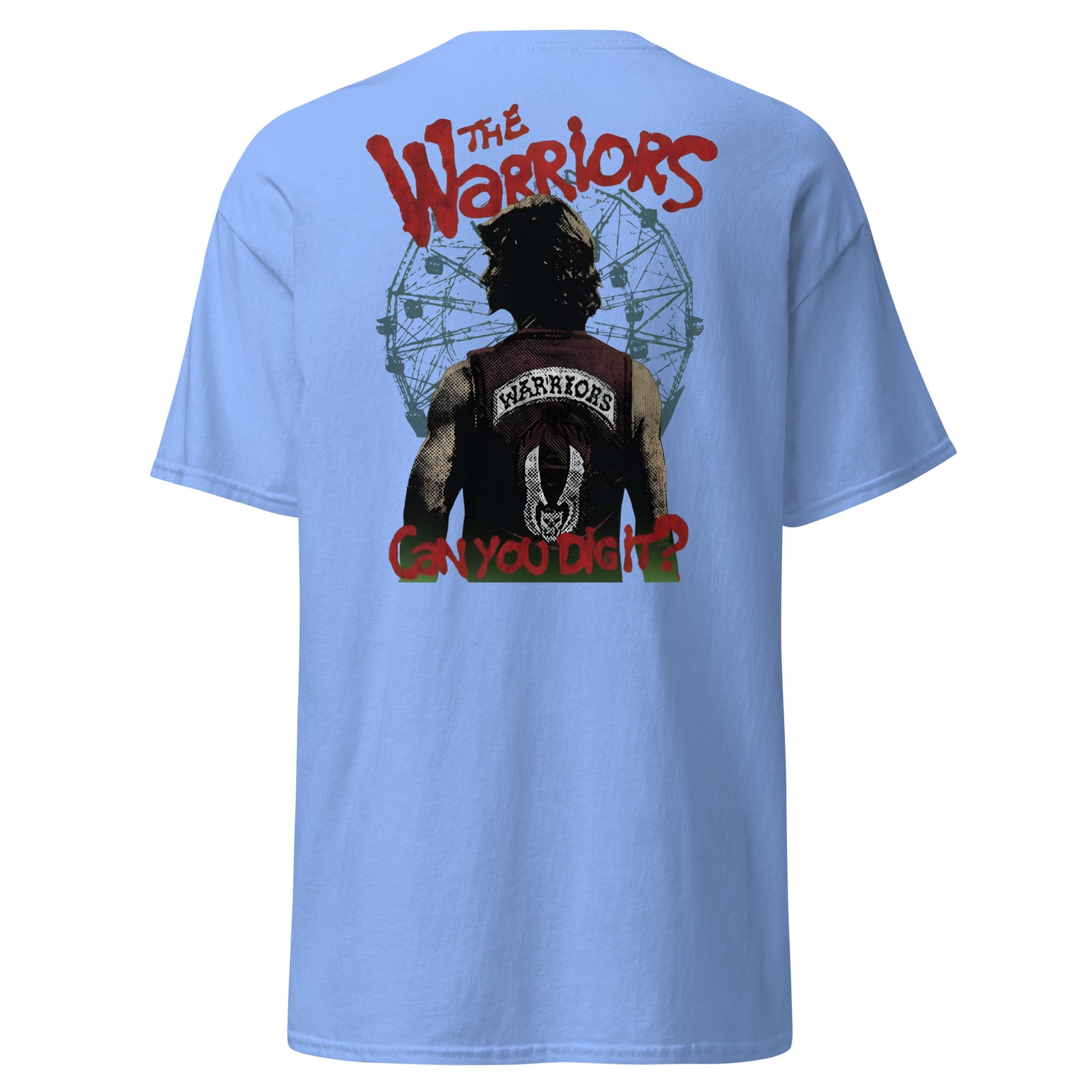 The Warriors Can You Dig It T-Shirt - Carolina Blue - T-Shirts Online