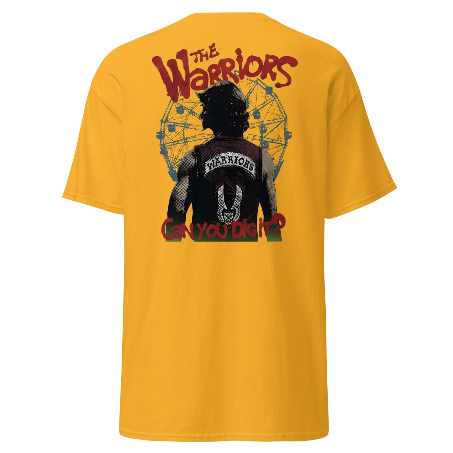 The Warriors Can You Dig It T-Shirt - Gold - T-Shirts Online