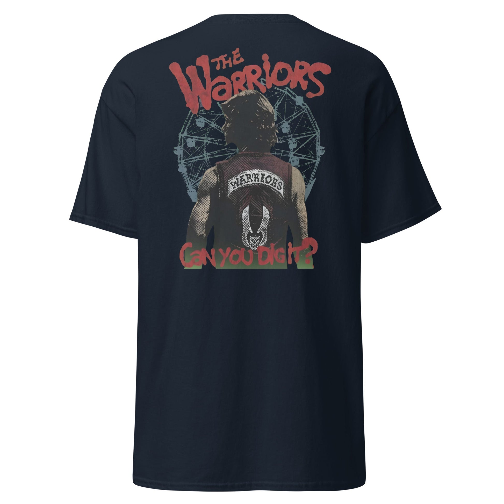 The Warriors Can You Dig It T-Shirt - Navy - T-Shirts Online