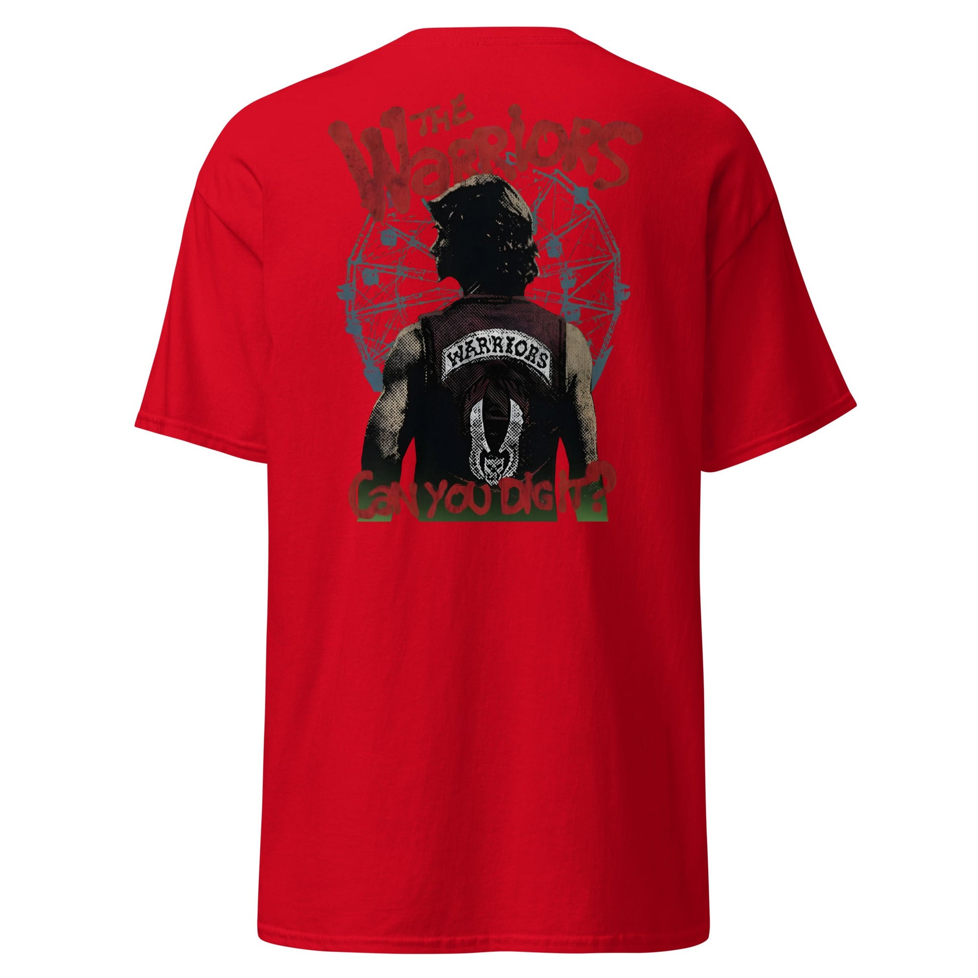The Warriors Can You Dig It T-Shirt - Red - T-Shirts Online