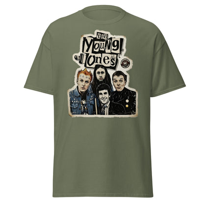 The Young Ones Scumbag College Retro British Comedy T-Shirt - Military Green - T-Shirts Online