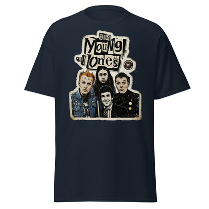 The Young Ones Scumbag College Retro British Comedy T-Shirt - Navy - T-Shirts Online