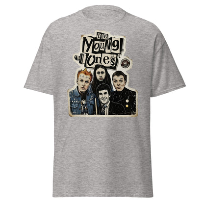 The Young Ones Scumbag College Retro British Comedy T-Shirt - Sport Grey - T-Shirts Online