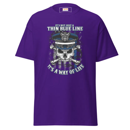 Thin Blue Line | Police T-Shirt - T-Shirts Online