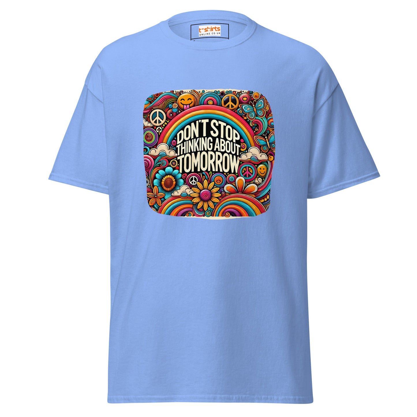 Think About Tomorrow | Inspired T-Shirt - Carolina Blue - T-Shirts Online