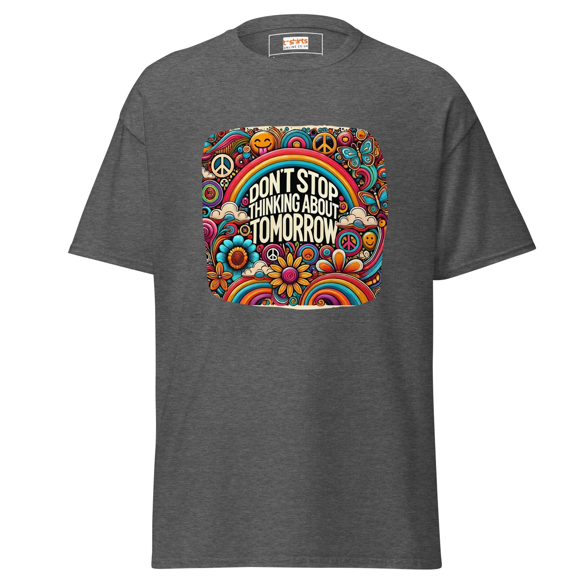 Think About Tomorrow | Inspired T-Shirt - Dark Heather - T-Shirts Online