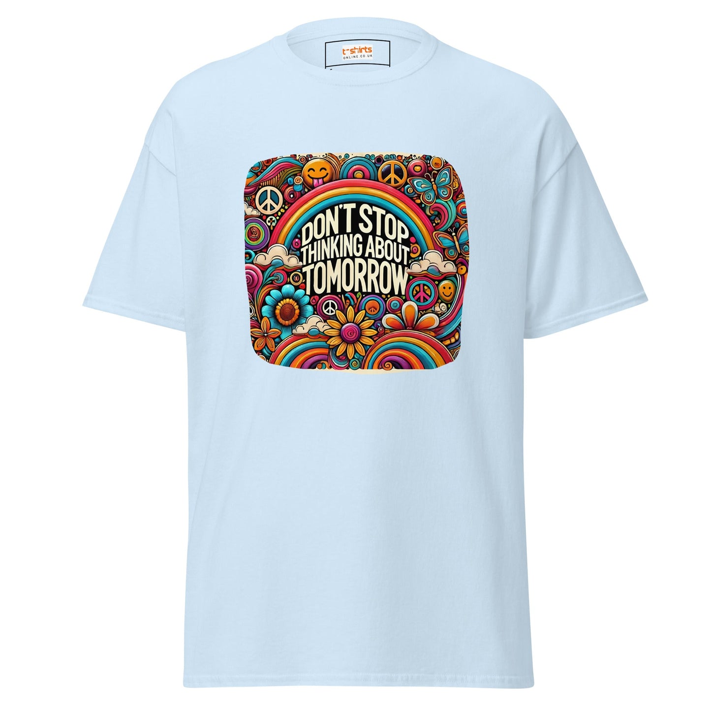 Think About Tomorrow | Inspired T-Shirt - Light Blue - T-Shirts Online