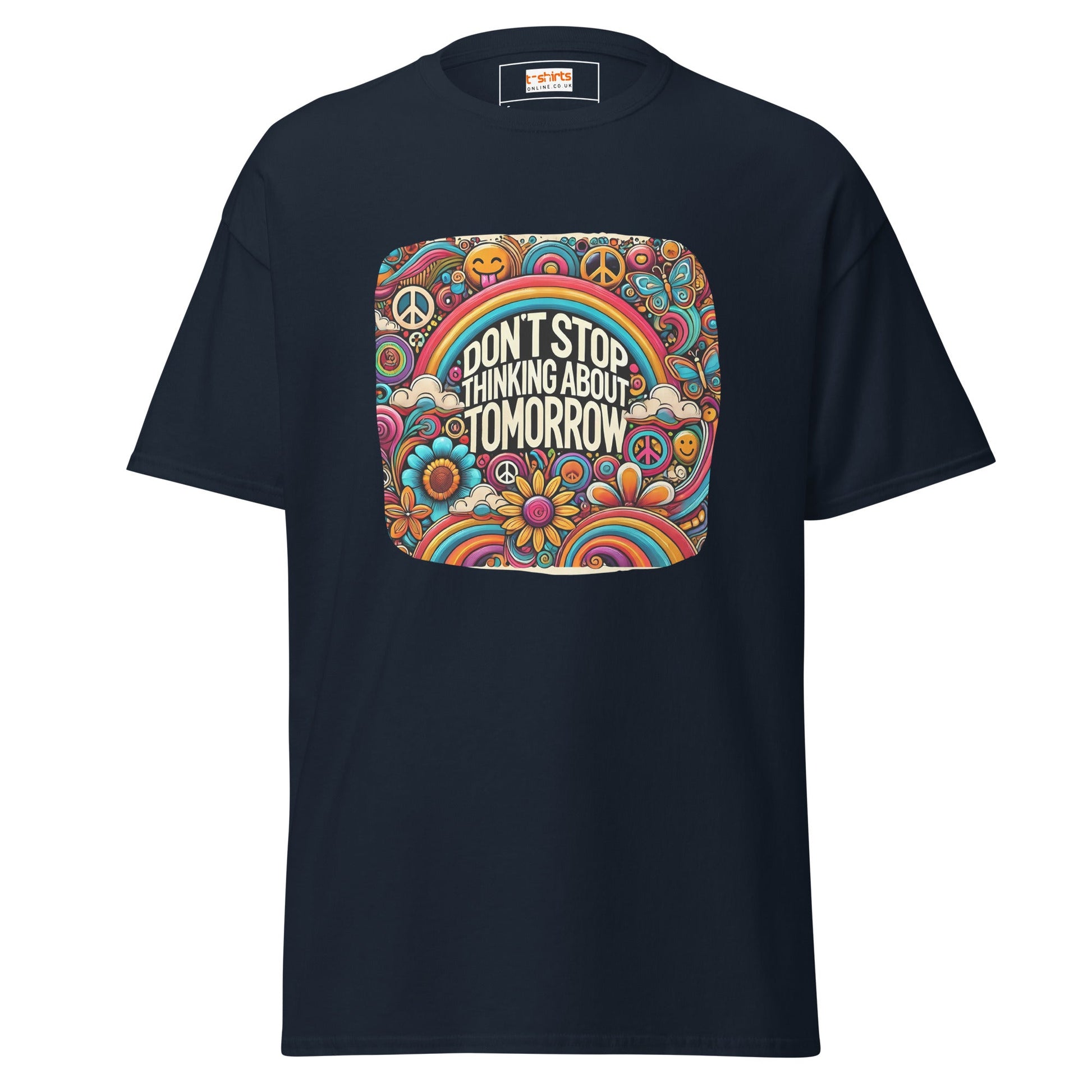 Think About Tomorrow | Inspired T-Shirt - Navy - T-Shirts Online