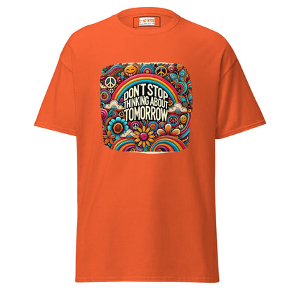 Think About Tomorrow | Inspired T-Shirt - Orange - T-Shirts Online
