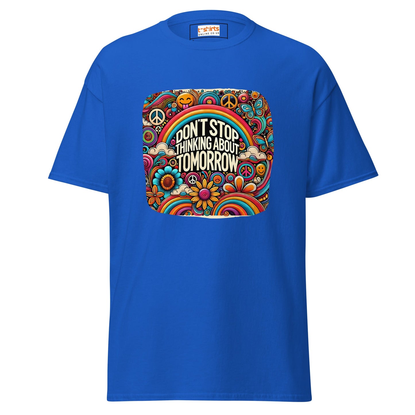 Think About Tomorrow | Inspired T-Shirt - Royal - T-Shirts Online