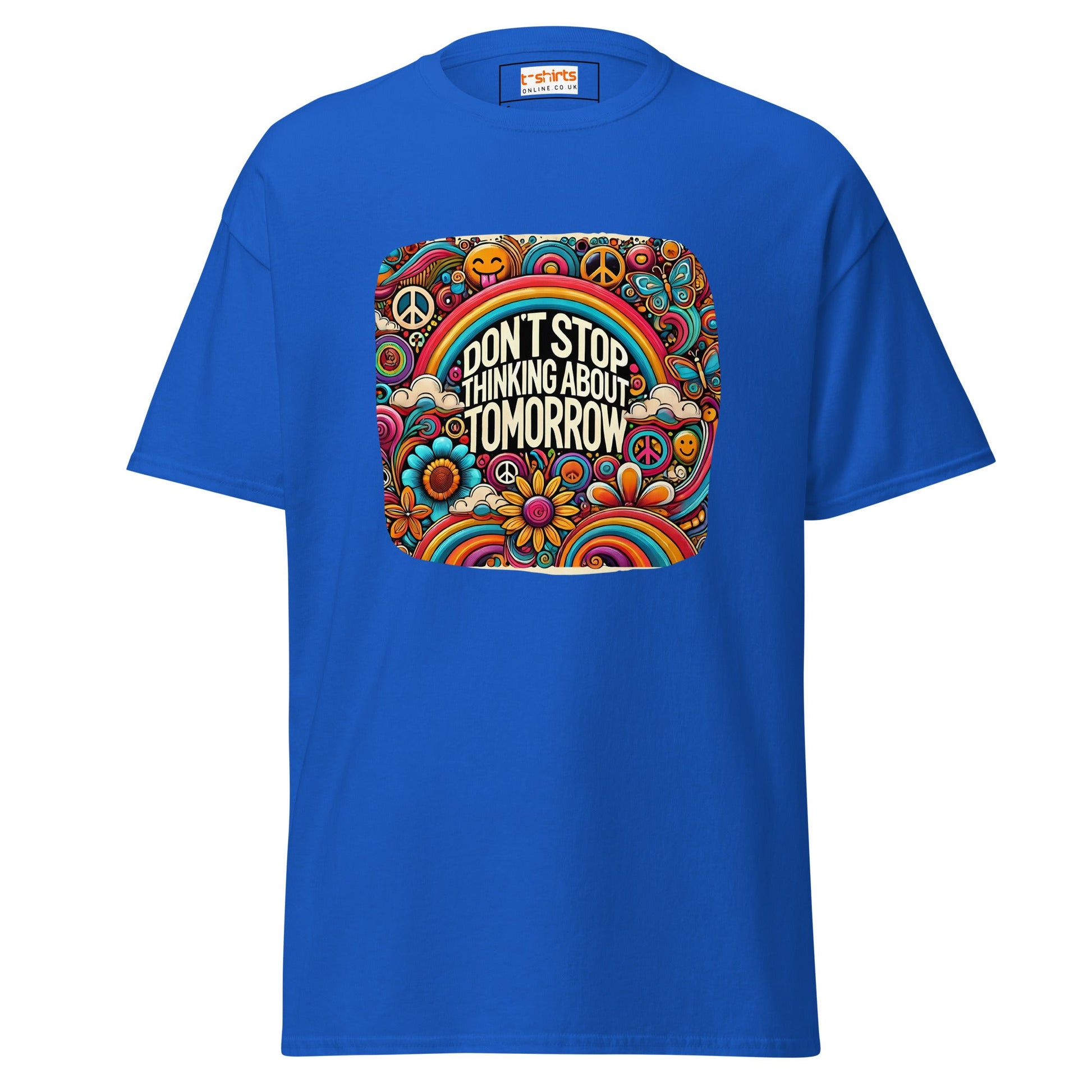 Think About Tomorrow | Inspired T-Shirt - Royal - T-Shirts Online