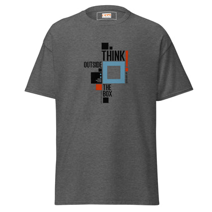 Think Outside the Box | Inspired T-Shirt - Dark Heather - T-Shirts Online