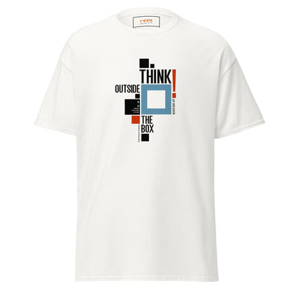 Think Outside the Box | Inspired T-Shirt - White - T-Shirts Online