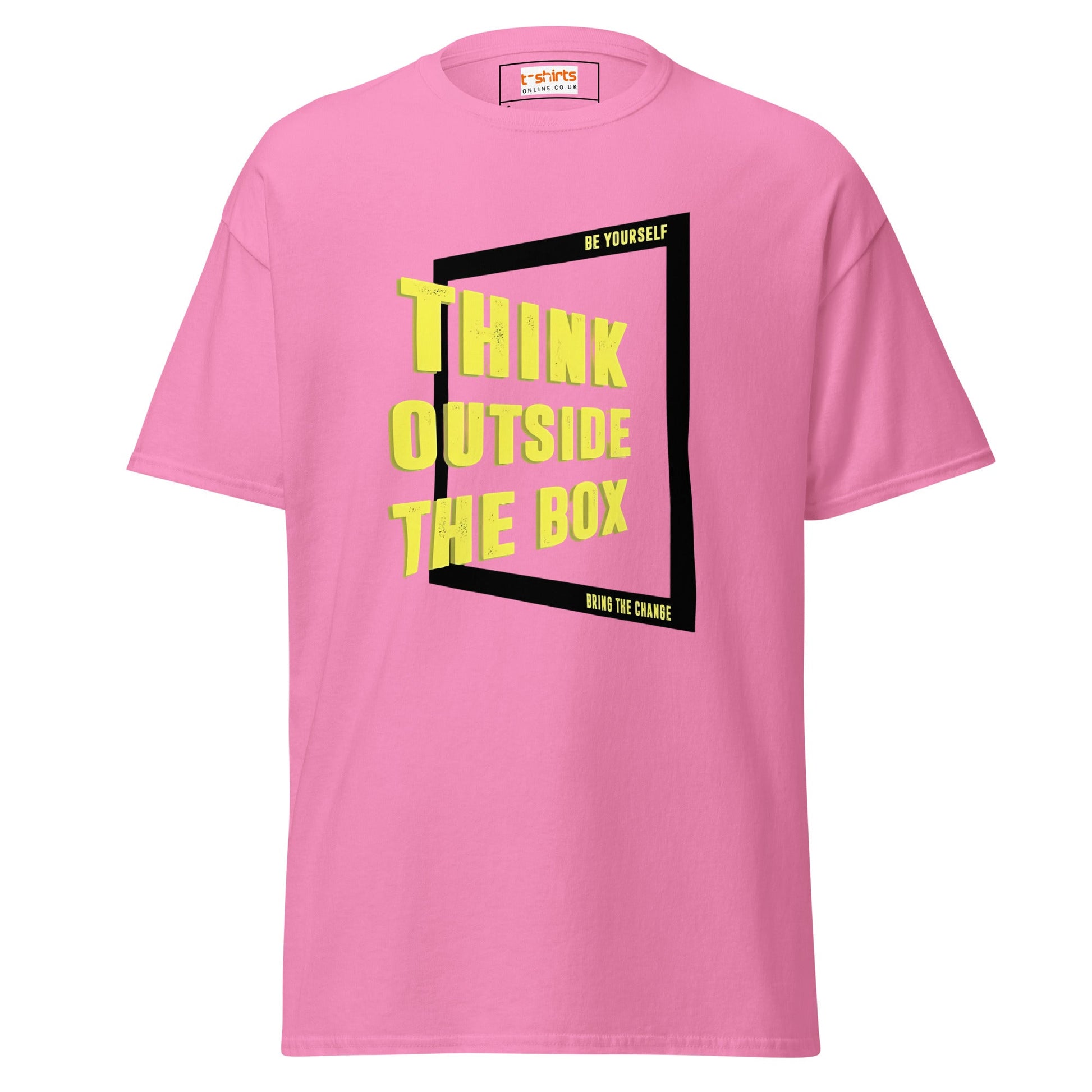 Think Outside The Box T-Shirt | Motivate T-Shirt - Azalea - T-Shirts Online