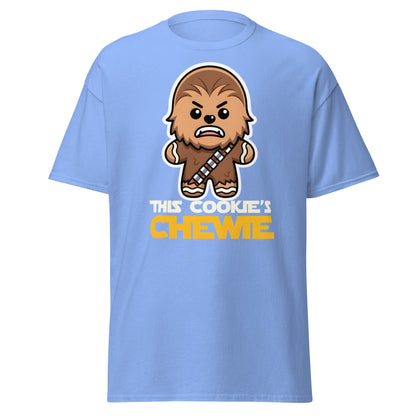 This Cookie's Chewie | Funny Star Wars Gingerbread T-Shirt - Carolina Blue - T-Shirts Online