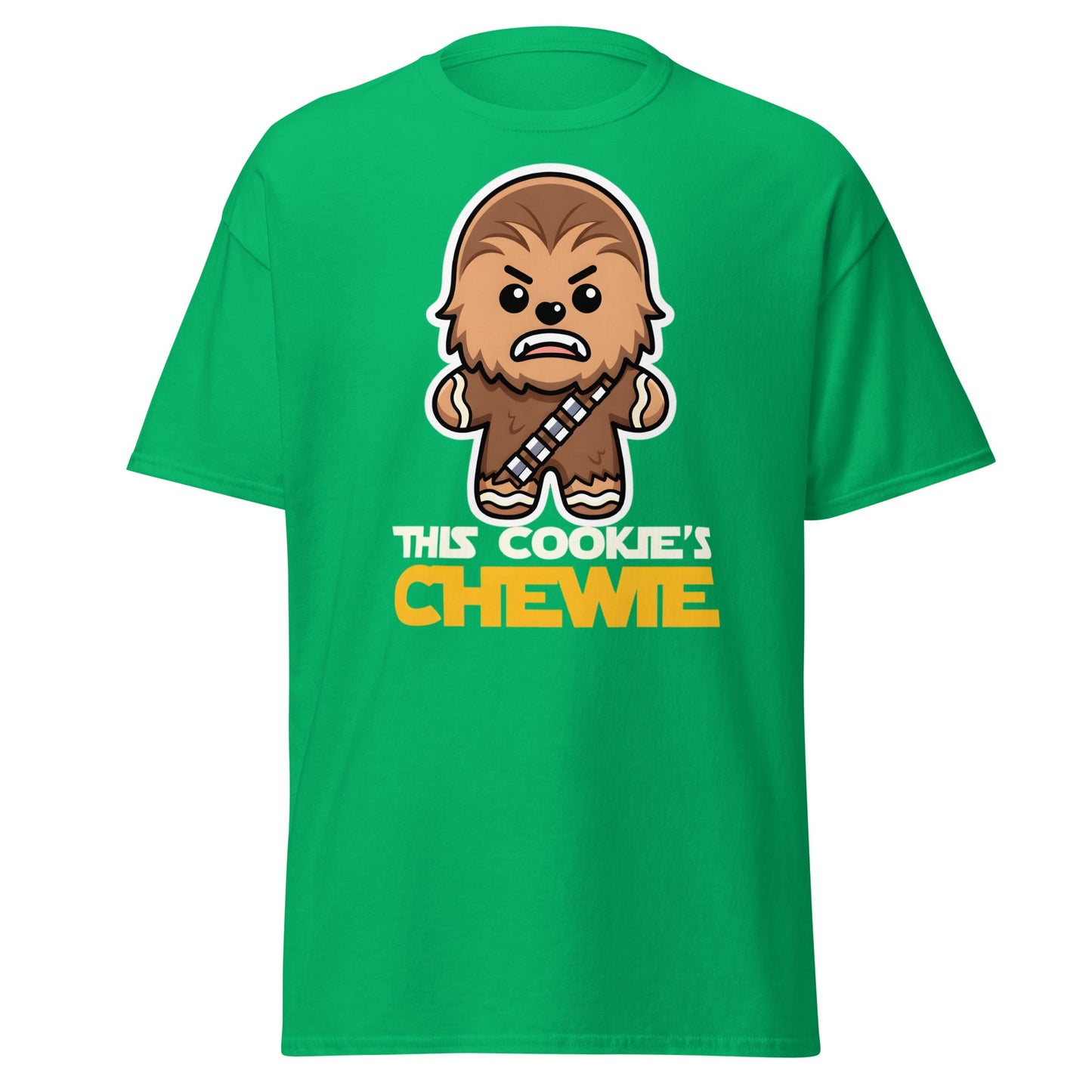 This Cookie's Chewie | Funny Star Wars Gingerbread T-Shirt - Irish Green - T-Shirts Online