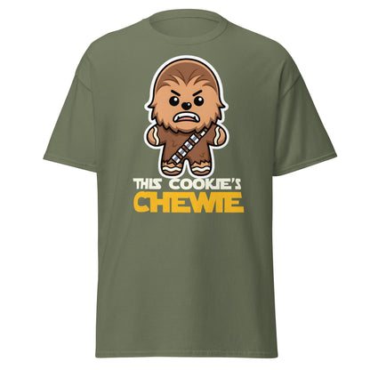 This Cookie's Chewie | Funny Star Wars Gingerbread T-Shirt - Military Green - T-Shirts Online