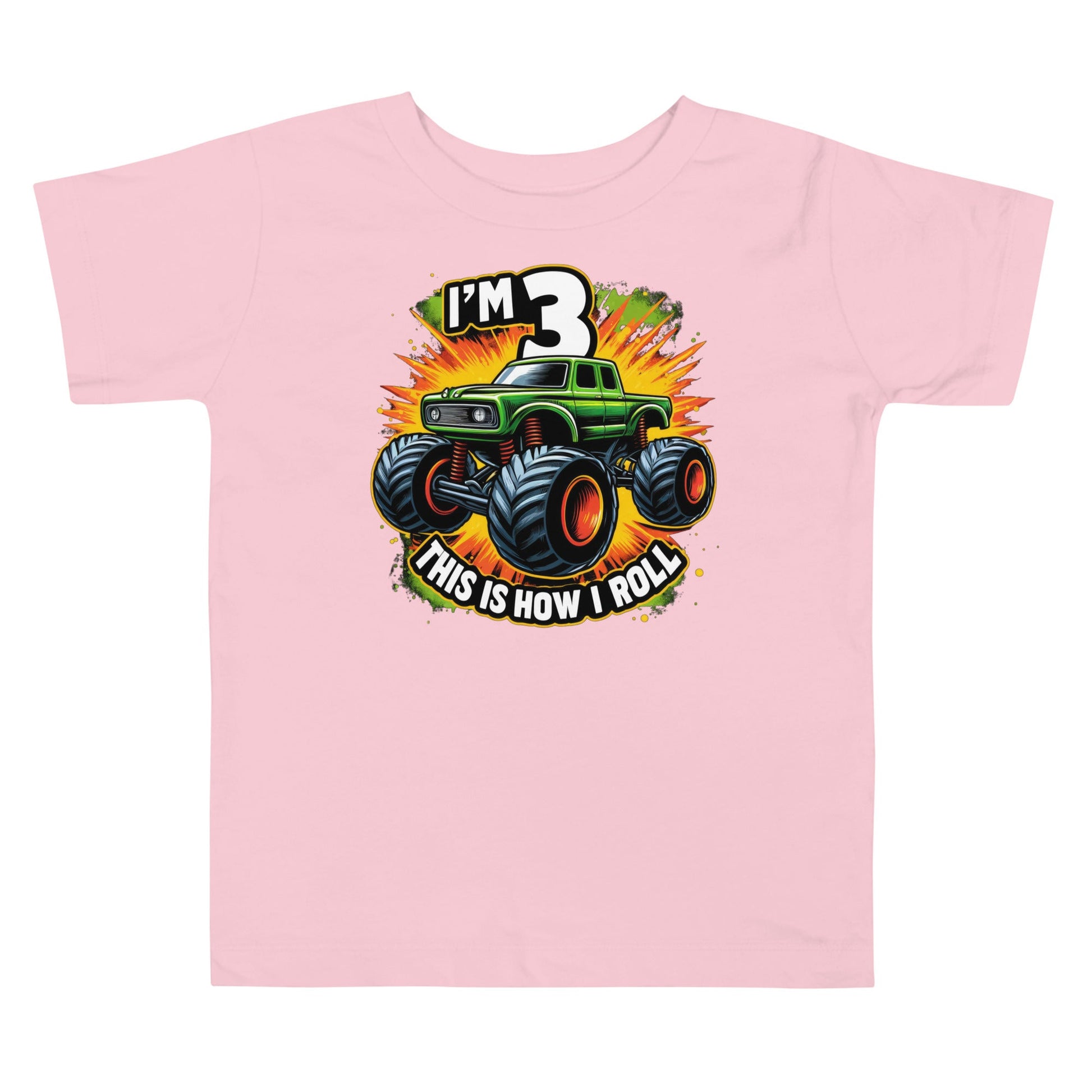 This is How I Roll | Toddler T-Shirt - Pink - T-Shirts Online