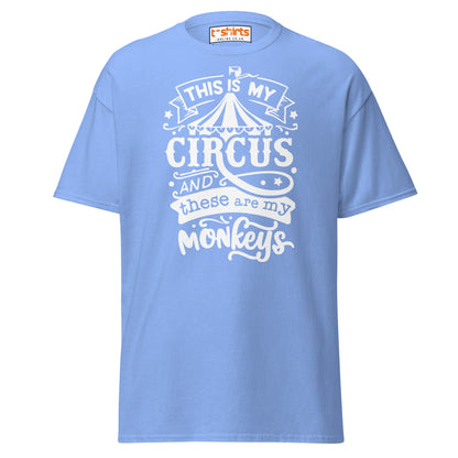 This Is My Circus T-Shirt - Carolina Blue - T-Shirts Online