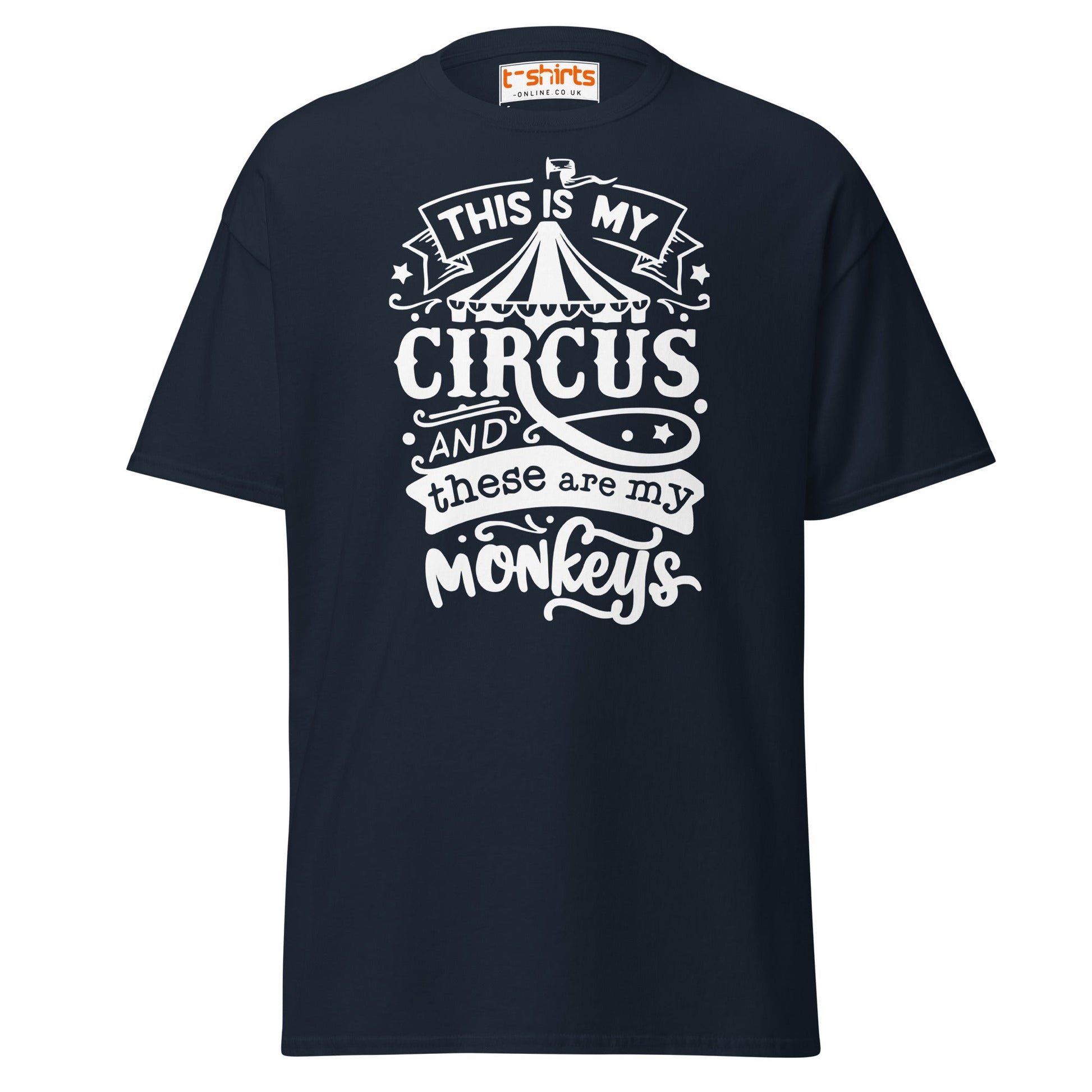 This Is My Circus T-Shirt - Navy - T-Shirts Online