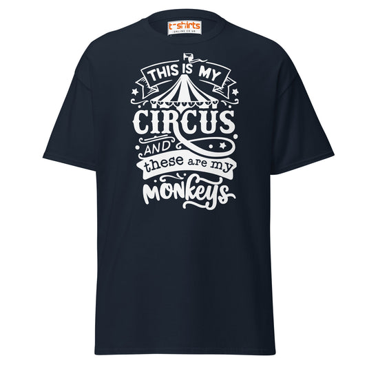 This Is My Circus T-Shirt - Navy - T-Shirts Online