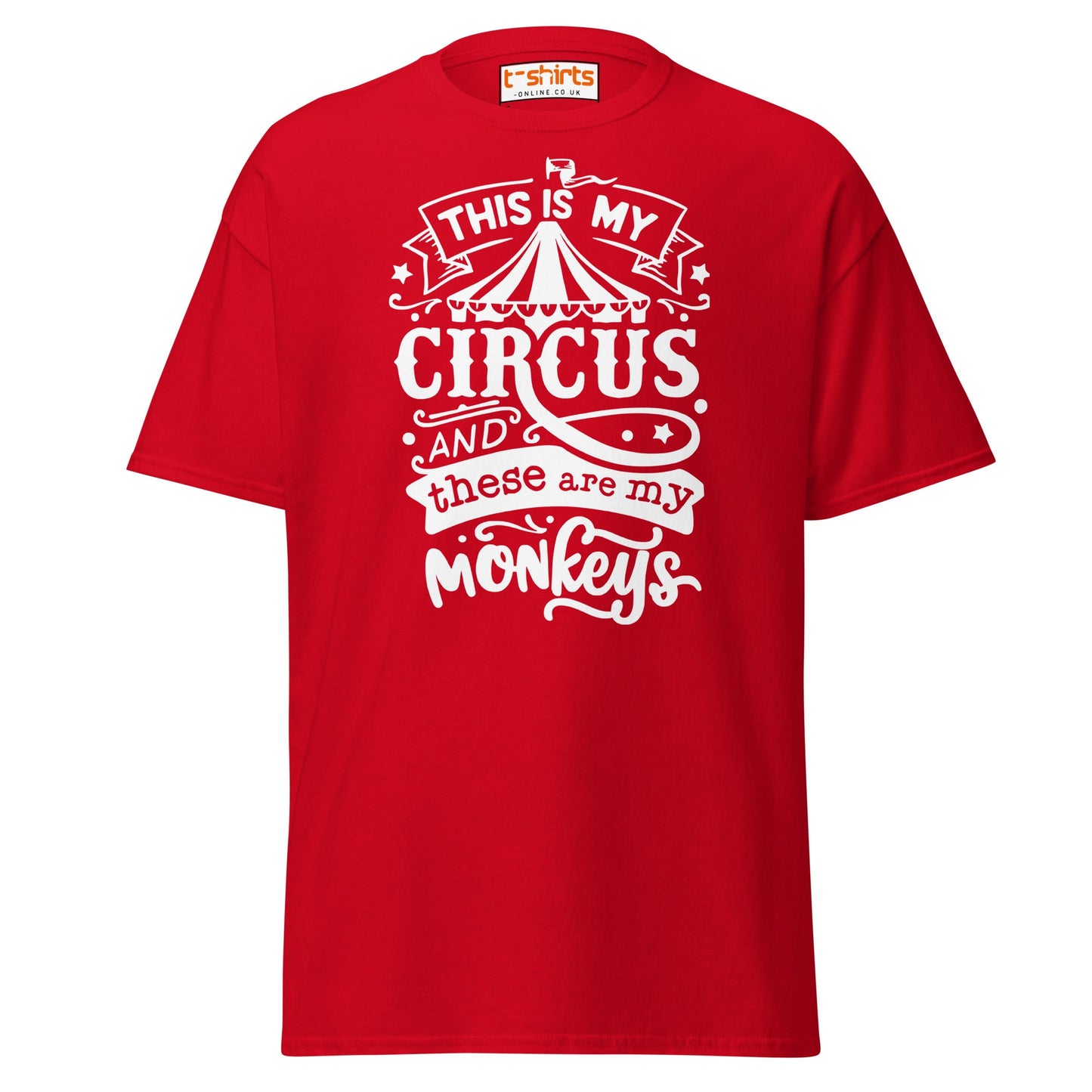This Is My Circus T-Shirt - Red - T-Shirts Online