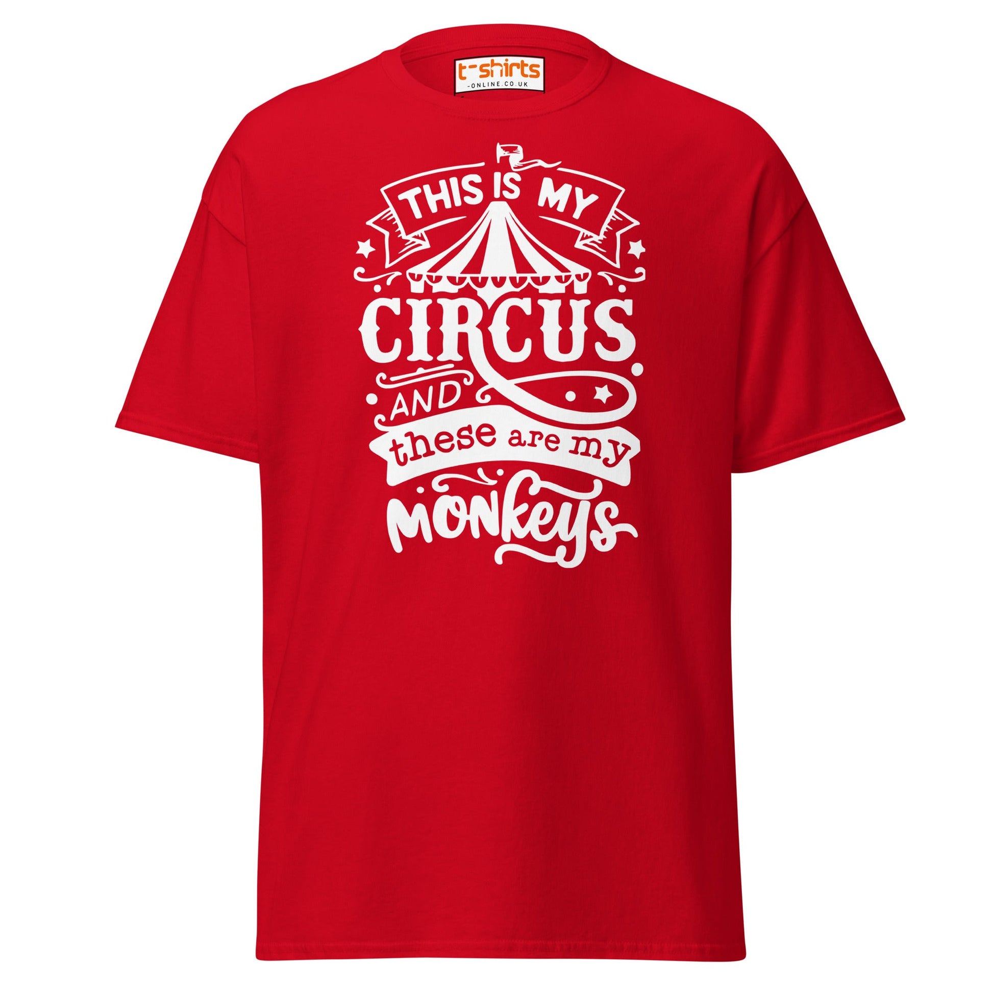 This Is My Circus T-Shirt - Red - T-Shirts Online
