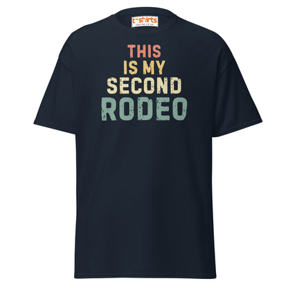 This Is My Second Rodeo T-Shirt - Navy - T-Shirts Online