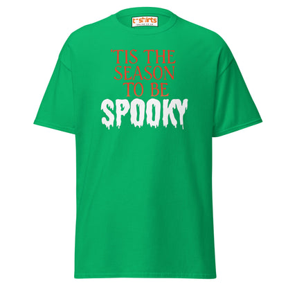 ’Tis the Season to Be Spooky Halloween T-Shirt - Irish Green - T-Shirts Online